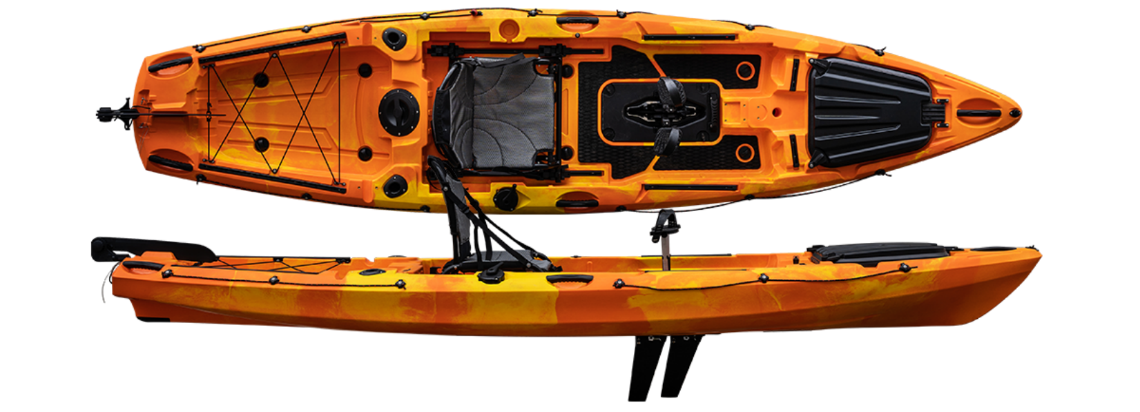 Cheap Kayak 2 Person Inflatable Boat Pedal Drive Fishing Kayak - China  Ningbo Kuer Group